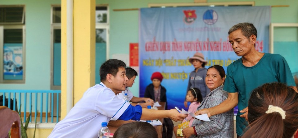 THANH NIÊN, CÁN BỘ TRẺ PHƯỚC SƠN:  SÔI NỔI CHIẾN DỊCH TÌNH NGUYỆN KỲ NGHỈ HỒNG NĂM 2024